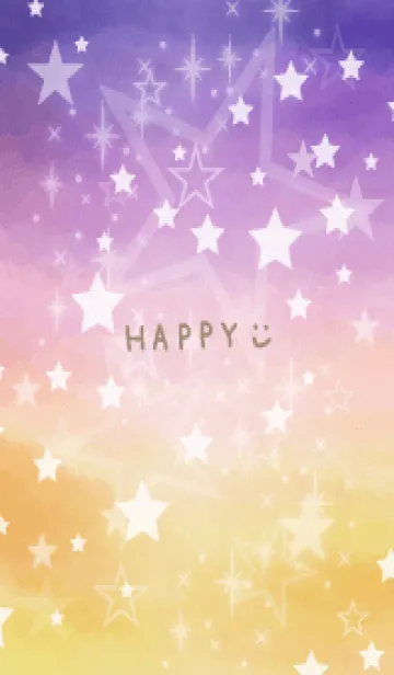 [LINE着せ替え] 星キラキラな空24の画像1