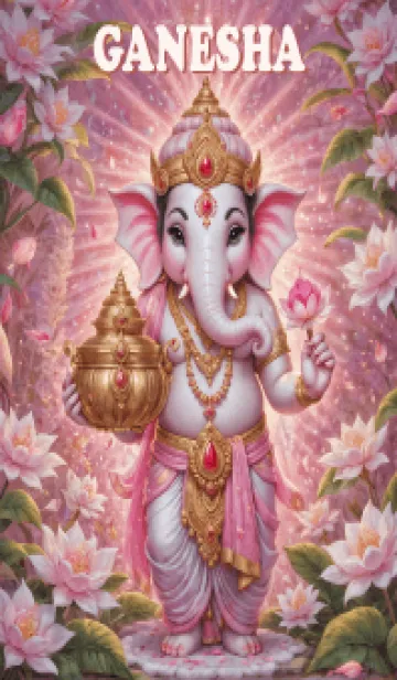 [LINE着せ替え] Ganesha, rich ,Money flows in(JP)の画像1