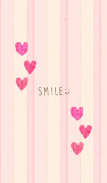 [LINE着せ替え] ハート 水彩 可愛い21の画像1