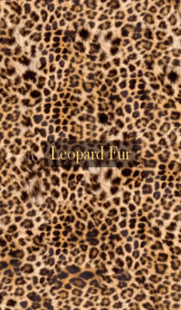 [LINE着せ替え] Leopard Fur 69の画像1