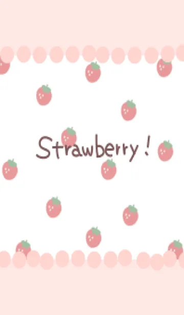 [LINE着せ替え] Strawberry！の画像1