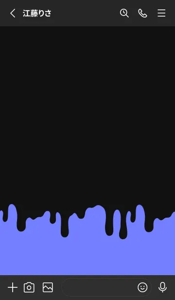 [LINE着せ替え] シンプル ドリップ アイコン 3の画像2