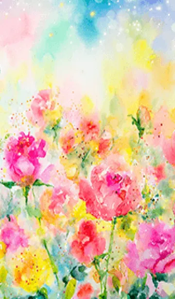 [LINE着せ替え] 薔薇(バラ)の花の着せかえ(R3796)の画像1