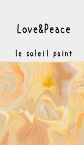 [LINE着せ替え] 油絵アート【le soleil paint 779】の画像1