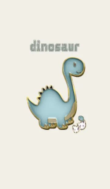 [LINE着せ替え] dinosaur Enamel Pin.の画像1