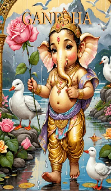 [LINE着せ替え] Ganesha For Rich _Theme (JP)の画像1