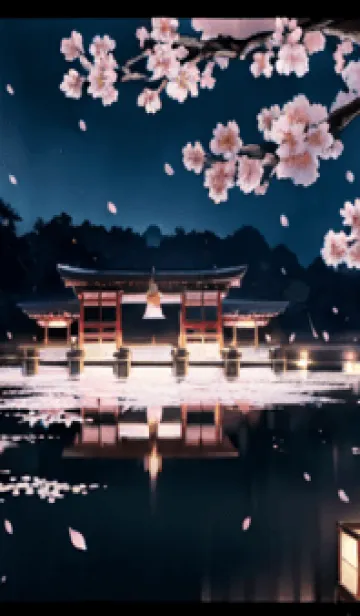 [LINE着せ替え] 桜花繚乱 #EGQaA07。の画像1