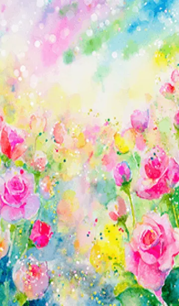 [LINE着せ替え] 薔薇(バラ)の花の着せかえ(R3809)の画像1