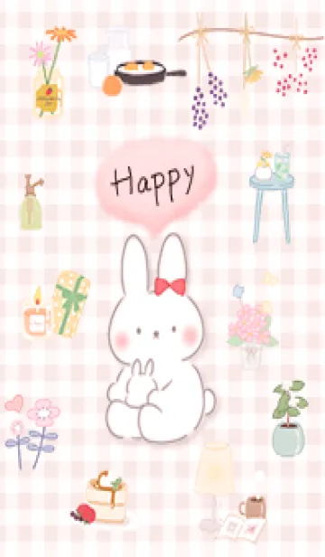 [LINE着せ替え] peach 幸せなひと時07_1の画像1