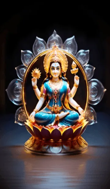 [LINE着せ替え] Laxmi ダークテーマ、カラフルな色 17の画像1