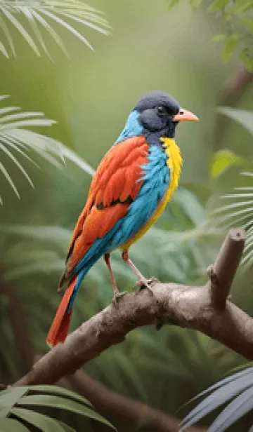 [LINE着せ替え] 美しい鳥のテーマ 03の画像1