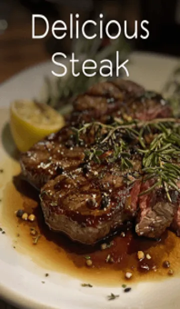 [LINE着せ替え] ステーキの画像1