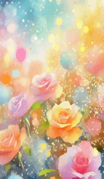 [LINE着せ替え] 薔薇(バラ)の花の着せかえ(R3808)の画像1