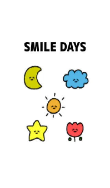 [LINE着せ替え] SMILE_DAYS.02の画像1