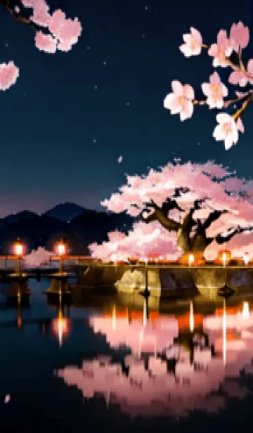 [LINE着せ替え] 桜花繚乱 #EGQaA014。の画像1