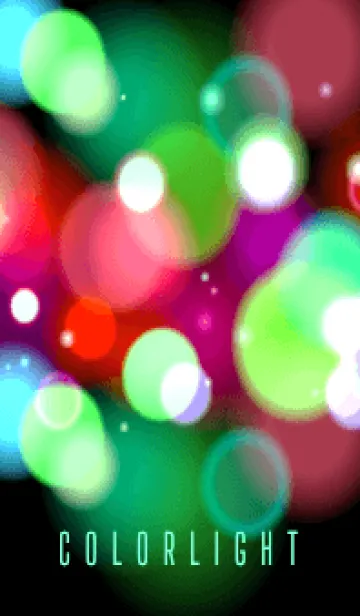 [LINE着せ替え] カラーライト 73の画像1