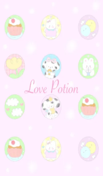 [LINE着せ替え] Love Potion :-)の画像1