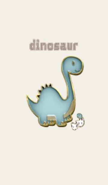 [LINE着せ替え] dinosaur Enamel Pin 4の画像1