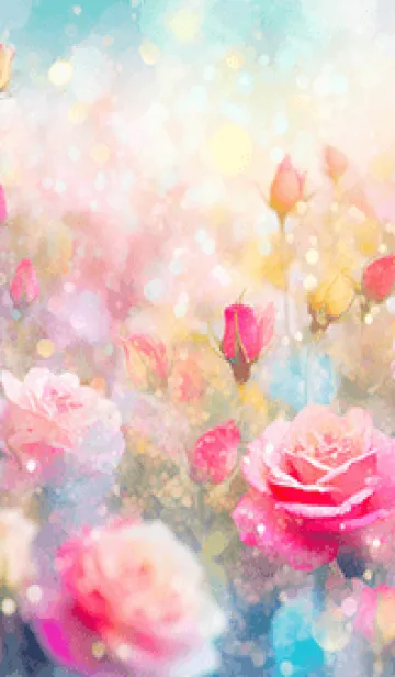 [LINE着せ替え] 薔薇(バラ)の花の着せかえ(R3814)の画像1