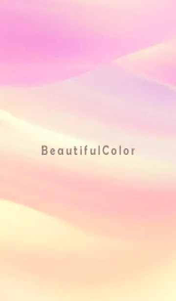 [LINE着せ替え] Beautiful Color-YELLOW PINK 4の画像1