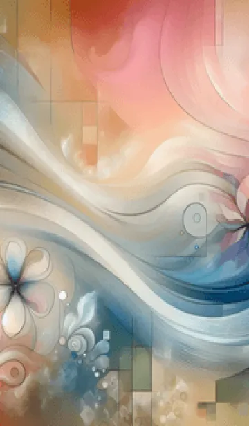 [LINE着せ替え] 美しいリラックスしたパステル 42の画像1