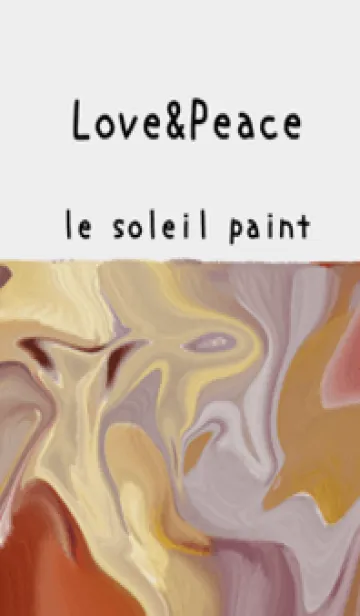 [LINE着せ替え] 油絵アート【le soleil paint 784】の画像1