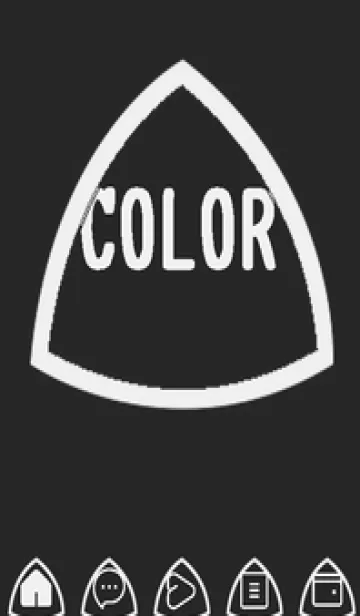 [LINE着せ替え] bw color L57の画像1