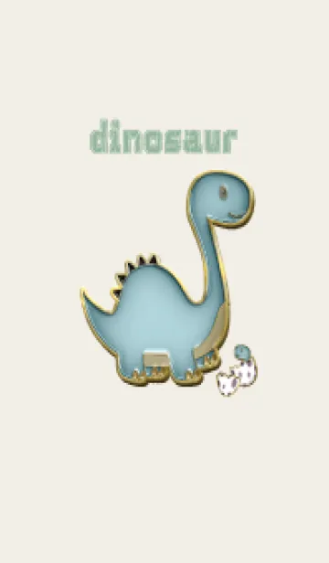 [LINE着せ替え] dinosaur Enamel Pin 7の画像1