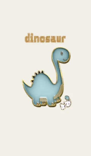 [LINE着せ替え] dinosaur Enamel Pin 8の画像1