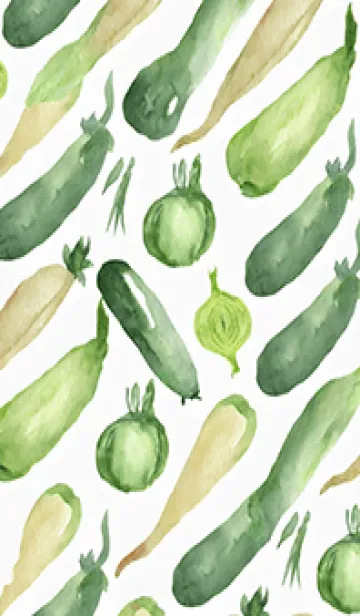 [LINE着せ替え] 【シンプル】お野菜の着せかえ#627の画像1