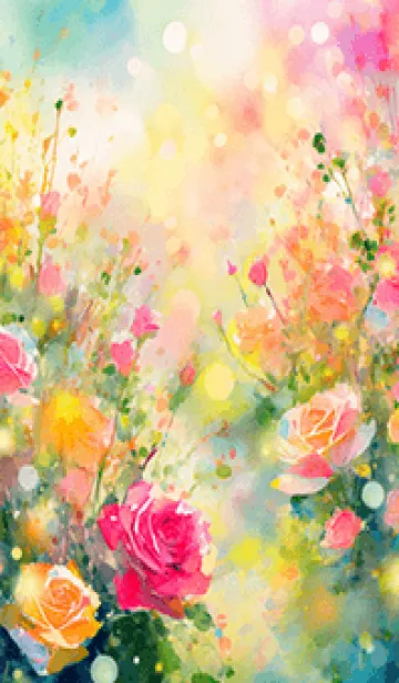 [LINE着せ替え] 薔薇(バラ)の花の着せかえ(R3822)の画像1