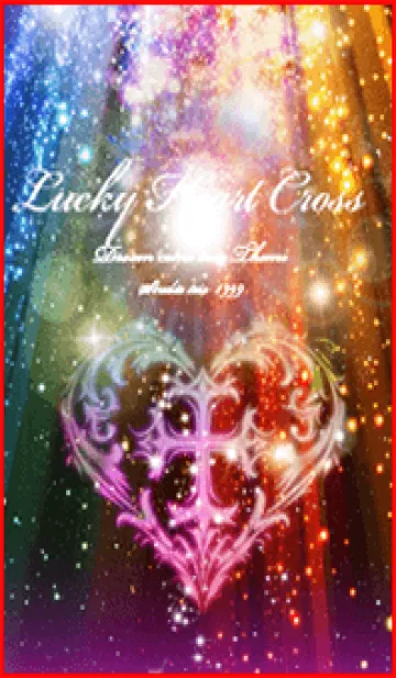 [LINE着せ替え] Lucky Heart Cross2の画像1