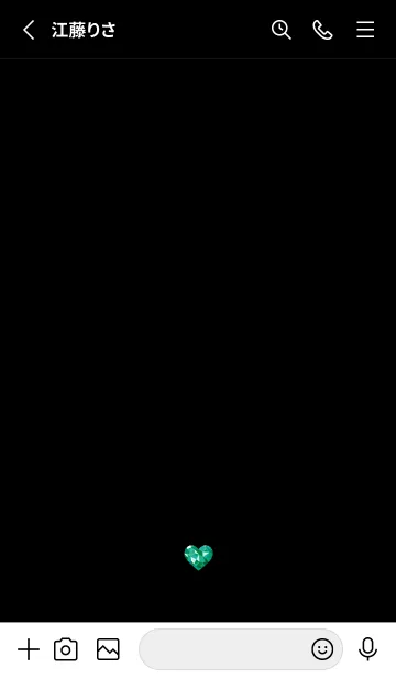 [LINE着せ替え] ダイアモンド ハート 19の画像2