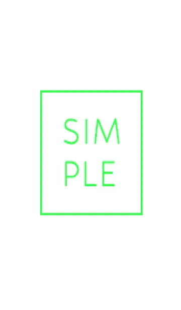 [LINE着せ替え] シンプル アイコン .111の画像1