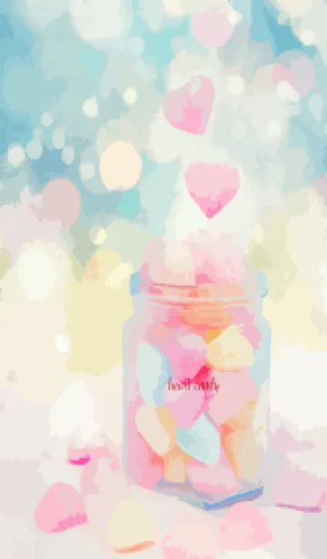 [LINE着せ替え] red & beige パステルキャディの画像1