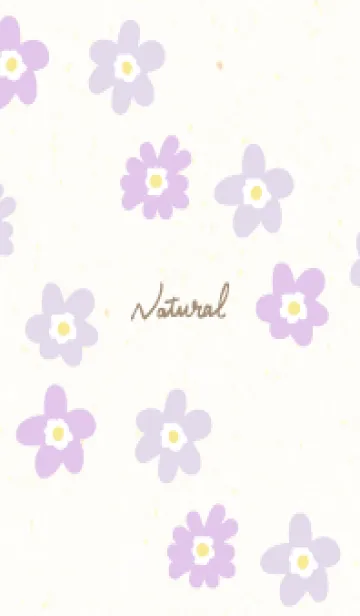 [LINE着せ替え] 花 斜め 8の画像1