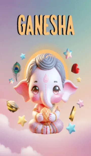 [LINE着せ替え] Ganesha Wealthy & Win Lottery Theme (JP)の画像1