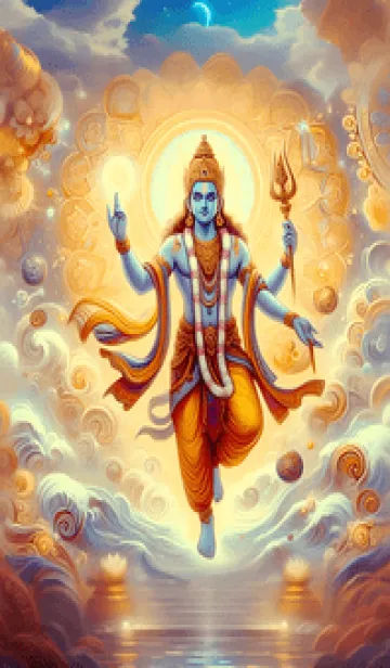 [LINE着せ替え] ヴィシュヌ神はあなたにすべてを与えます21の画像1