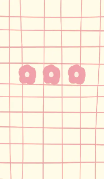 [LINE着せ替え] 韓国チェック 03の画像1