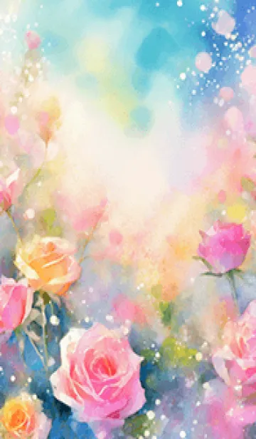 [LINE着せ替え] 薔薇(バラ)の花の着せかえ(R3834)の画像1