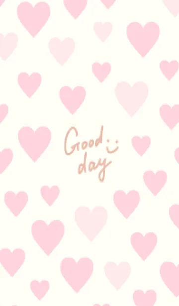 [LINE着せ替え] たくさんハート シンプル13の画像1