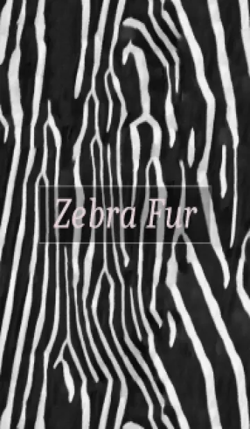 [LINE着せ替え] Zebra Fur 21の画像1