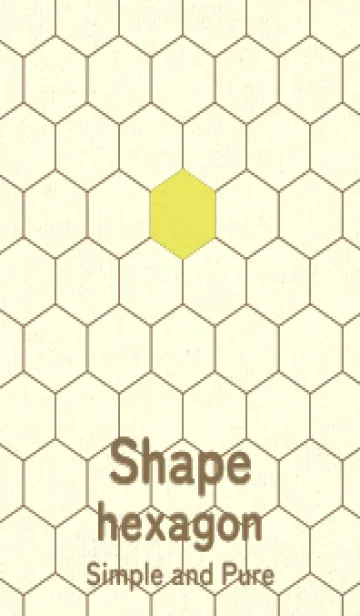 [LINE着せ替え] 六角形のきせかえ ジョーンシトロンの画像1