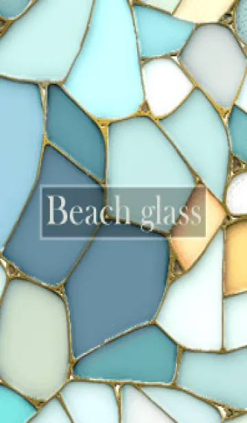 [LINE着せ替え] Beach glass 44の画像1