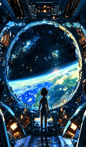 [LINE着せ替え] 宇宙冒険 2の画像1