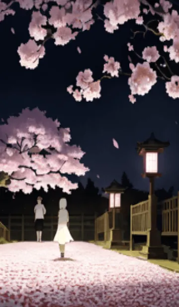 [LINE着せ替え] 桜花繚乱 #EIHX623。の画像1