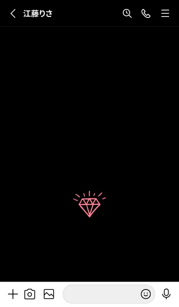 [LINE着せ替え] ミニ ダイヤモンド 20の画像2