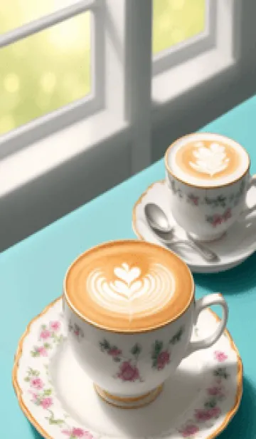 [LINE着せ替え] 午後のコーヒータイム vntPHの画像1