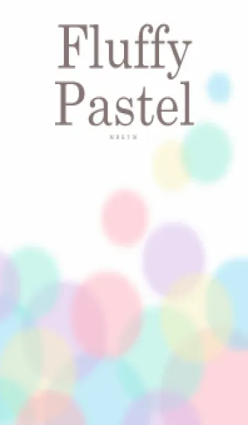 [LINE着せ替え] Fluffy-Pastel 12の画像1