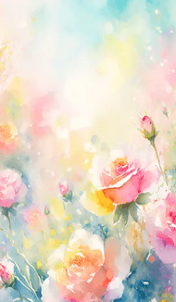 [LINE着せ替え] 薔薇(バラ)の花の着せかえ(R3847)の画像1